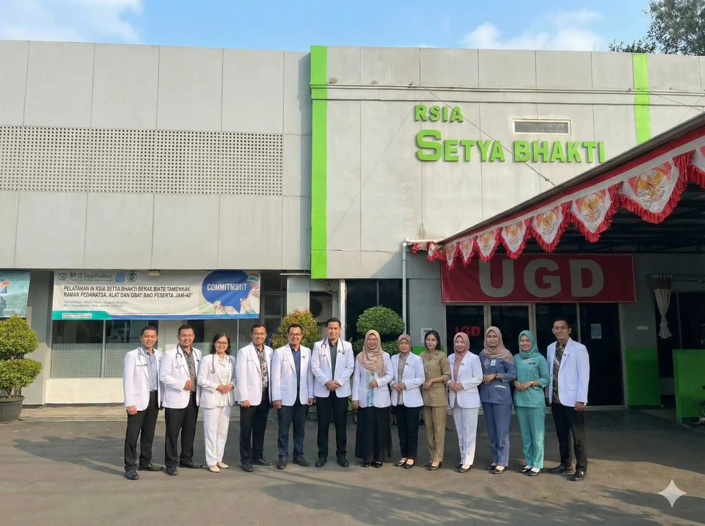 Rumah Sakit Setya Bhakti bersama tim dokter
