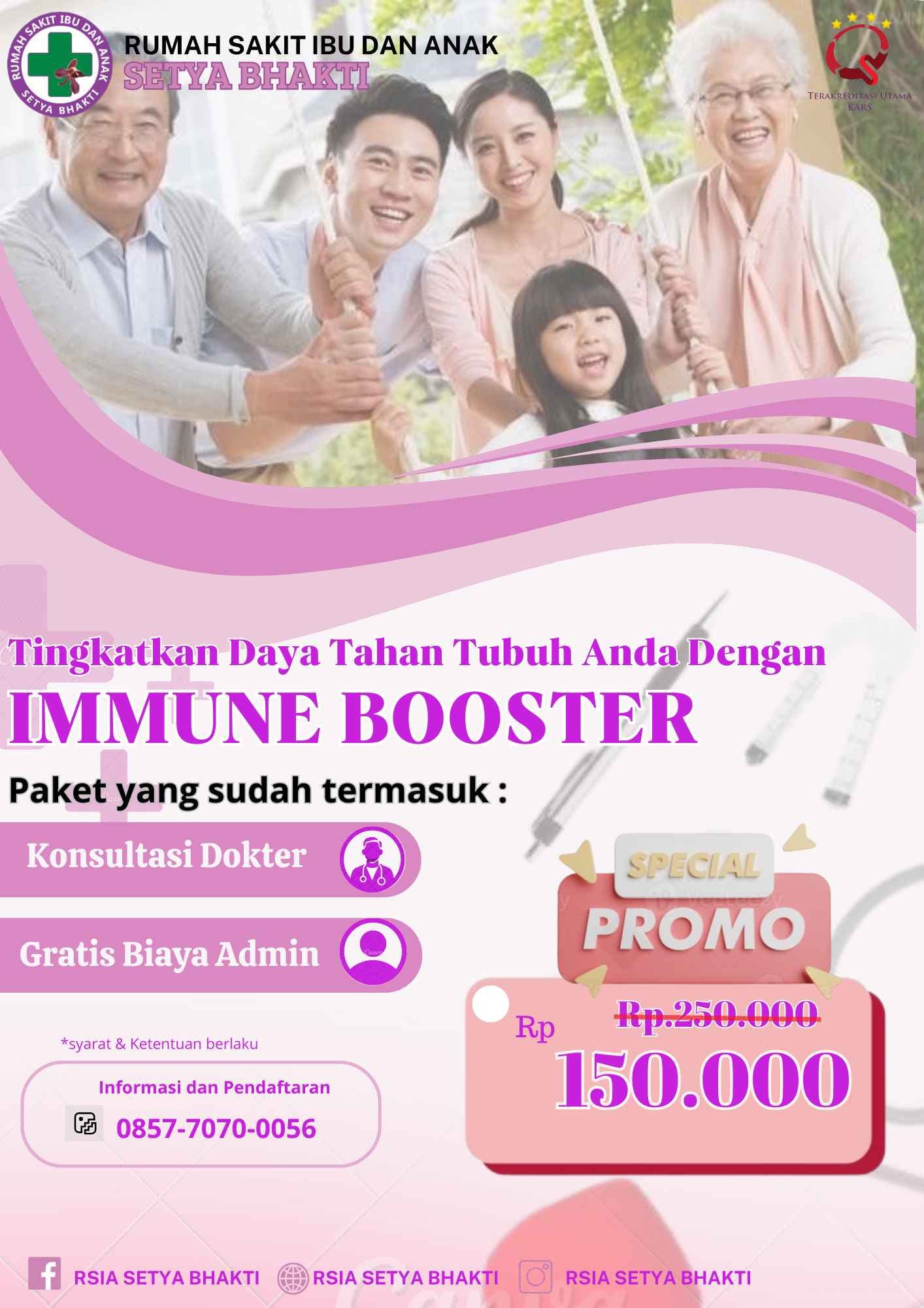 Program Immune Booster Keluarga