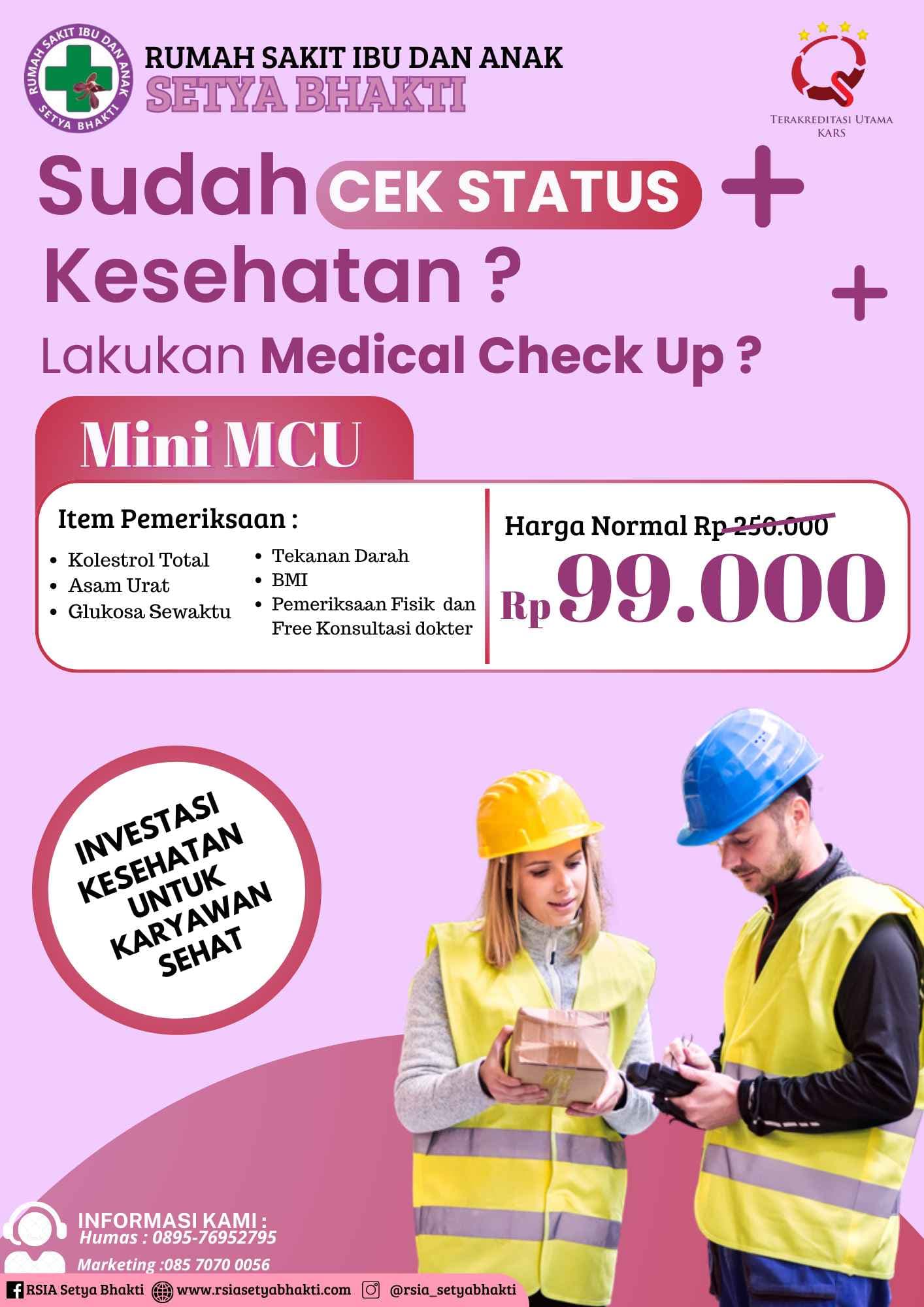 Medical Check Up Perusahaan